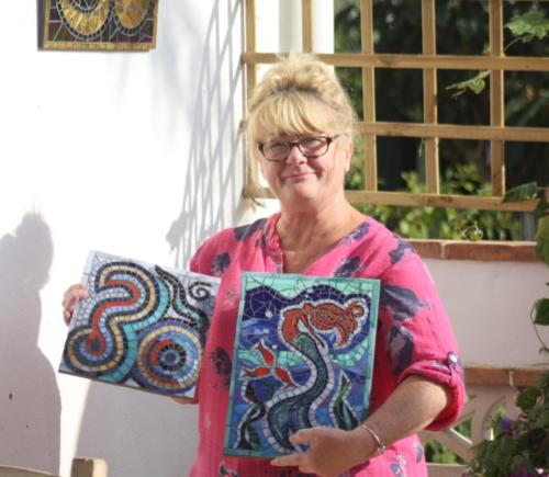 Mosaic Art Course & Holidays